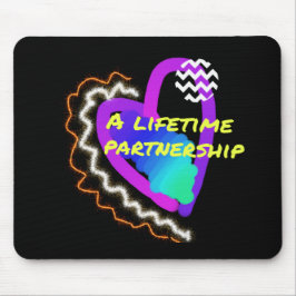 eine lebenslange Partnerschaft Mousepad