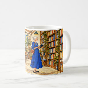 Eine Lebenszeit voller Geschichten Buchliebhaber-T Kaffeetasse