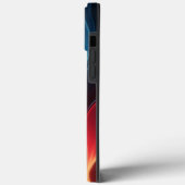 Eine lebhafte Gradientenwelle Case-Mate iPhone Hülle (Rückseite / Links)
