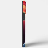 Eine lebhafte Gradientenwelle Case-Mate iPhone Hülle (Rückseite / Rechts)