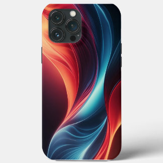 Eine lebhafte Gradientenwelle iPhone 13 Pro Max Hülle
