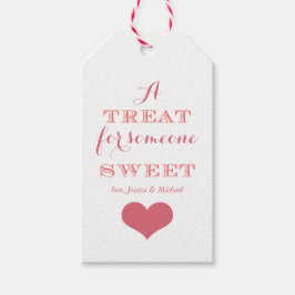 Eine Leckerei für jemanden süß Geschenkanhänger