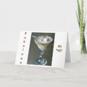 EINE LECKEREI UM "40", WEIL SIE "SCHWEET" SIND KARTE (Vorderseite)