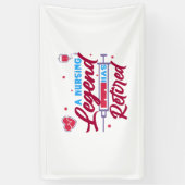 Eine Legende der Krankenpflege hat "Remüde" Banner (Vertikal)