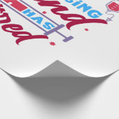 Eine Legende der Krankenpflege hat "Remüde" Geschenkpapier (Ecke)