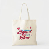 Eine Legende der Krankenpflege hat "Remüde" Tragetasche (Vorne)