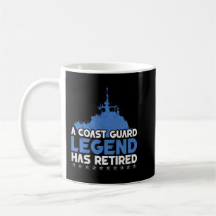 Eine Legende der Küstenwache hat den USCG-Veteran  Kaffeetasse