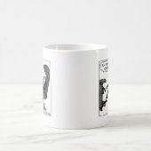 Eine Legende in seinem eigenen Verstand Kaffeetasse (Mittel)