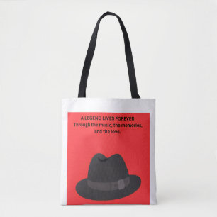 EINE LEGENDE LEBT EWIG TASCHE