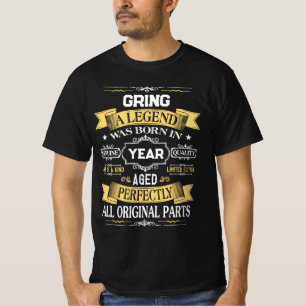 Eine Legende wurde im Jahr geboren T-Shirt