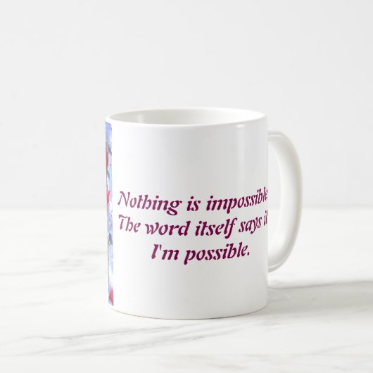 Eine leicht gesprochene Wahrheit Kaffeetasse (VorderseiteRechts)