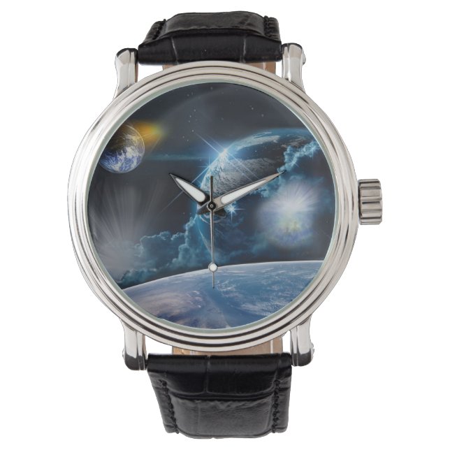 Eine leichte Reise Armbanduhr (Vorderseite)