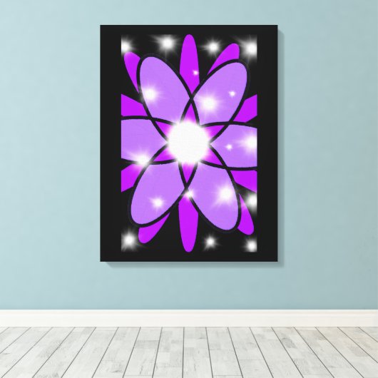 Eine Leinwand für Blumenerlebnisse (Insitu (Holzboden))