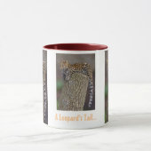 Eine Leoparden-Schwanz-Tasse Tasse (Zentrum)