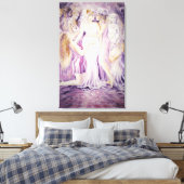 Eine lesbische Diva Leinwanddruck (Insitu (Schlafzimmer))