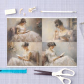 Eine Lesemagerkollektion 1 Dekoupage Seidenpapier (Handwerk)