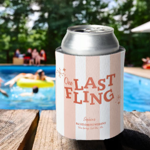 Eine letzte Fling-Bachelorette Dosenkühler