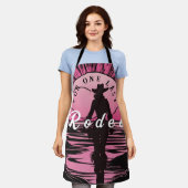 Eine letzte Rodeo Bachelorette Schürze (Getragen)