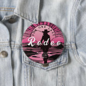 Eine letzte Rodeo-Junggesellinnenparty Button (Beispiel)