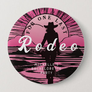 Eine letzte Rodeo-Junggesellinnenparty Button