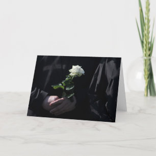 Eine letzte Rose Karte