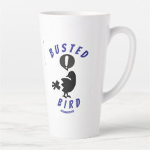 Eine letzte Tasse mit dem Logo "Busted Bird"