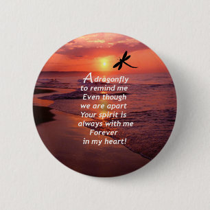 Eine Libelle, zum ich zu erinnern Button