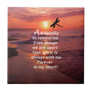 Eine Libelle, zum ich zu erinnern Fliese