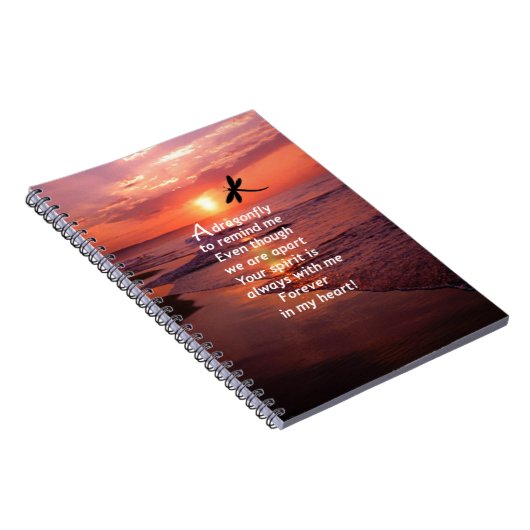 Eine Libelle, zum ich zu erinnern Notizblock (Rechte Seite)