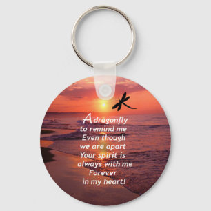 Eine Libelle, zum ich zu erinnern Schlüsselanhänger