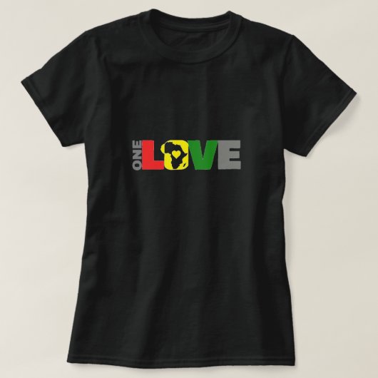 EINE LIEBE AFRIKA T-Shirt (Design vorne)