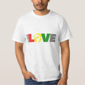EINE LIEBE AFRIKA T-Shirt (Vorderseite)