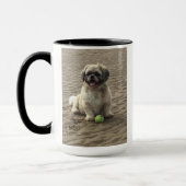 Eine Liebe - bearbeitbare Texte und Bilder Tasse (Links)