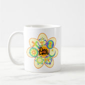 Eine Liebe Blume Kaffeetasse (Links)