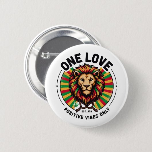 eine Liebe Button (Vorne & Hinten)