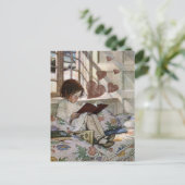 Eine Liebe des Lesens Postkarte (Stehend Vorderseite)