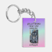 Eine Liebe, die dauert: Pets Memorial 1 Foto Nickn Schlüsselanhänger (Vorderseite links)