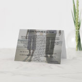 Eine Liebe, die Keine entspricht - Grußkarte Karte (Vorderseite)