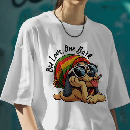 Eine Liebe ein Bark Funny Dog T-Shirt