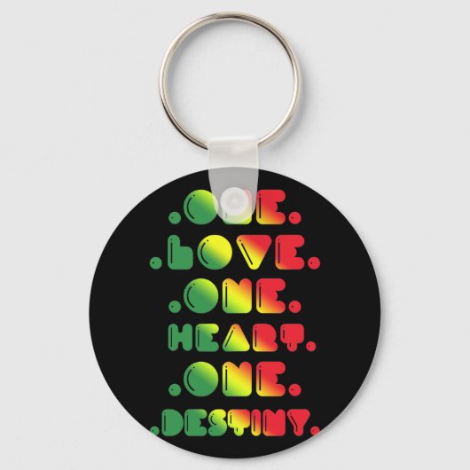 EINE LIEBE, EIN HERZ, EIN ZIEL SCHLÜSSELANHÄNGER (Vorderseite)