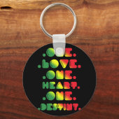 EINE LIEBE, EIN HERZ, EIN ZIEL SCHLÜSSELANHÄNGER (Vorderseite)