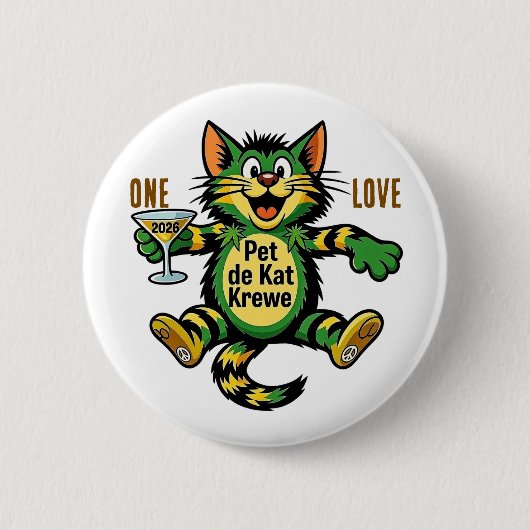 EINE LIEBE EINE KAT BUTTON (Vorderseite)