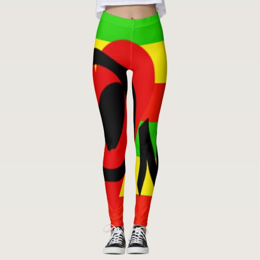 EINE LIEBE EINEN HERZ LEGGINGS (Vorderseite)