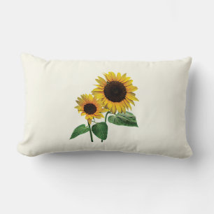 Eine Liebe einer Sonnenblume Lendenkissen