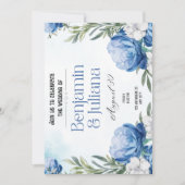 Eine Liebe für das Zeitalter: Nehmen Sie an unsere Einladung (Vorderseite)