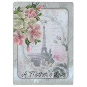 Eine Liebe für Mütter Klemmbrett (Rückseite)