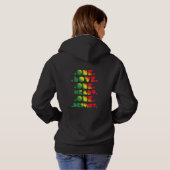 EINE LIEBE HOODIE (Schwarz voll)