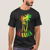 Eine Liebe Jamaica Caribbean Vacation Reggea Feel  T-Shirt (Vorderseite)