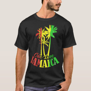 Eine Liebe Jamaica Caribbean Vacation Reggea Feel T-Shirt