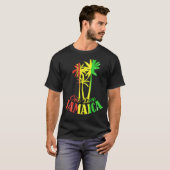 Eine Liebe Jamaica Caribbean Vacation Reggea Feel T-Shirt (Vorne ganz)
